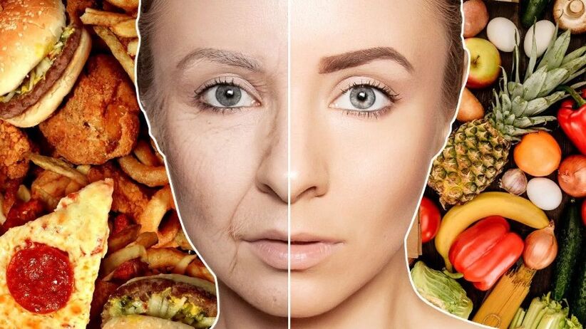 Verdure e frutta contro l'invecchiamento